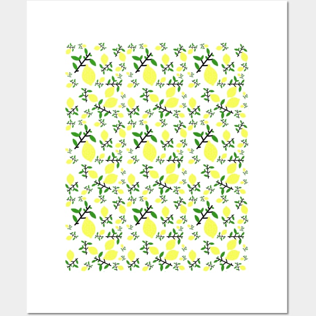 Lemony Print Wall Art by bickspics